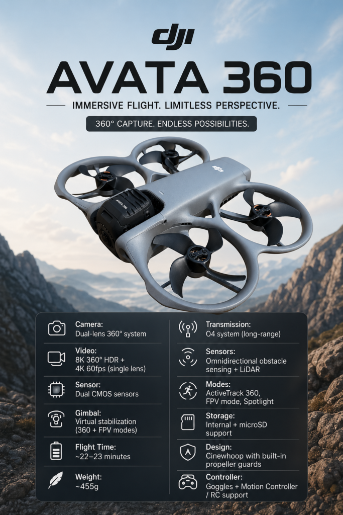 Dji Avata 360 Drone
